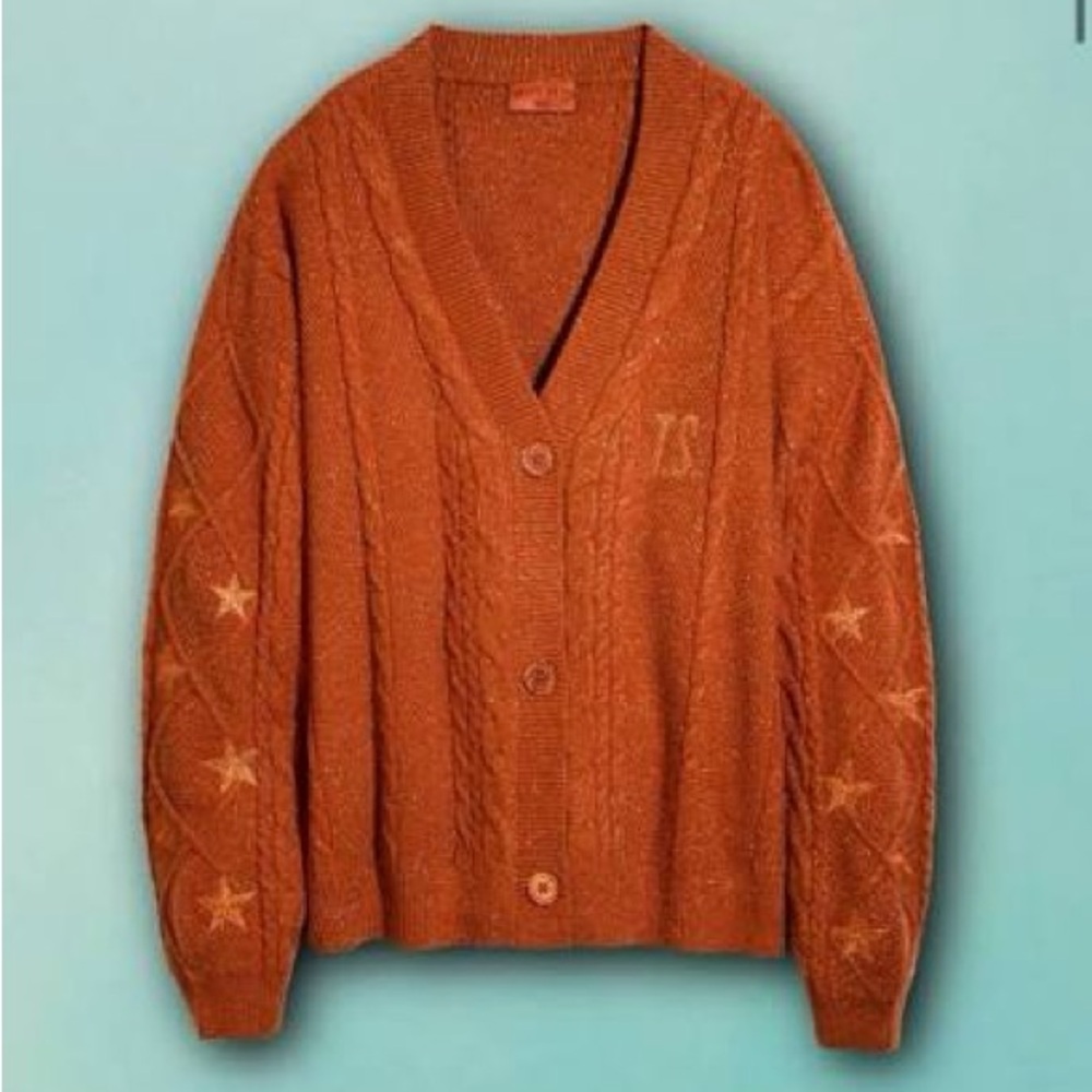 Taylor Swift’s “The Life of a Showgirl” Orange Cardigan Box Set MD/LG - Picture 2 of 16